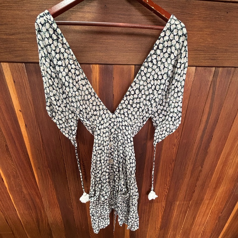 Faithful the Brand Floral Patterned Women's Dress